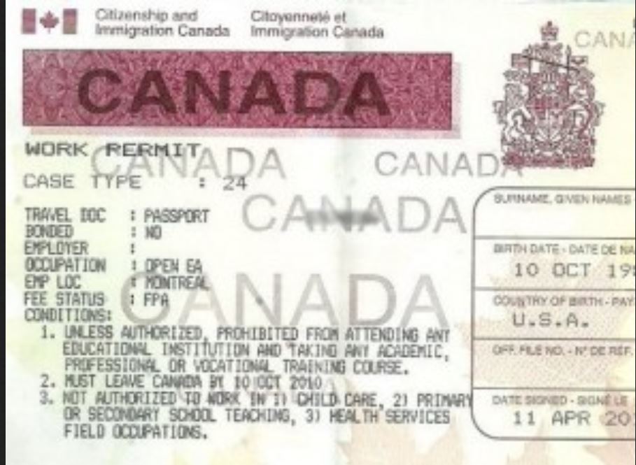 Foreign Worker Program Canada Forms